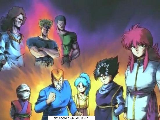 yu yu hakusho mi sa parut cel mai bun anime pt ca astea care le scot acuma sun asha de scurte pe
