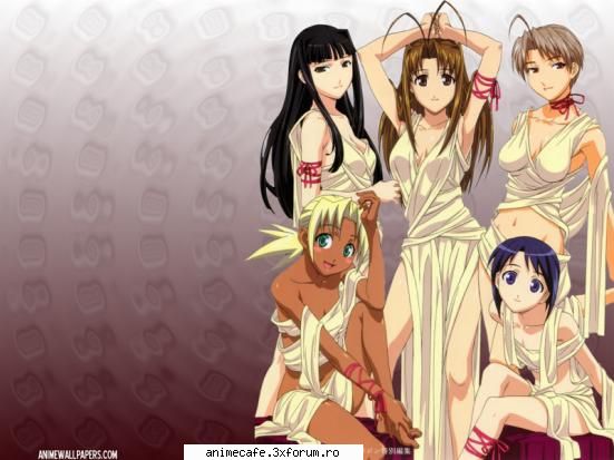 povestea - In acest anime e vorba de un tip pe nume Keitaro - Love Hina