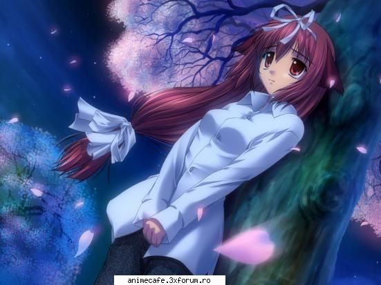 sad anime :( - pink - Poze cu orice